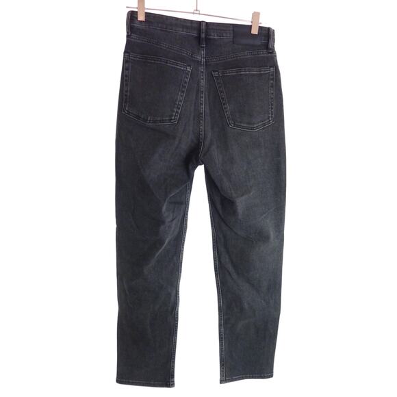 Everlane High Rise Straight Jeans Black The Cheeky Size 27 Regular - Picture 3 of 6